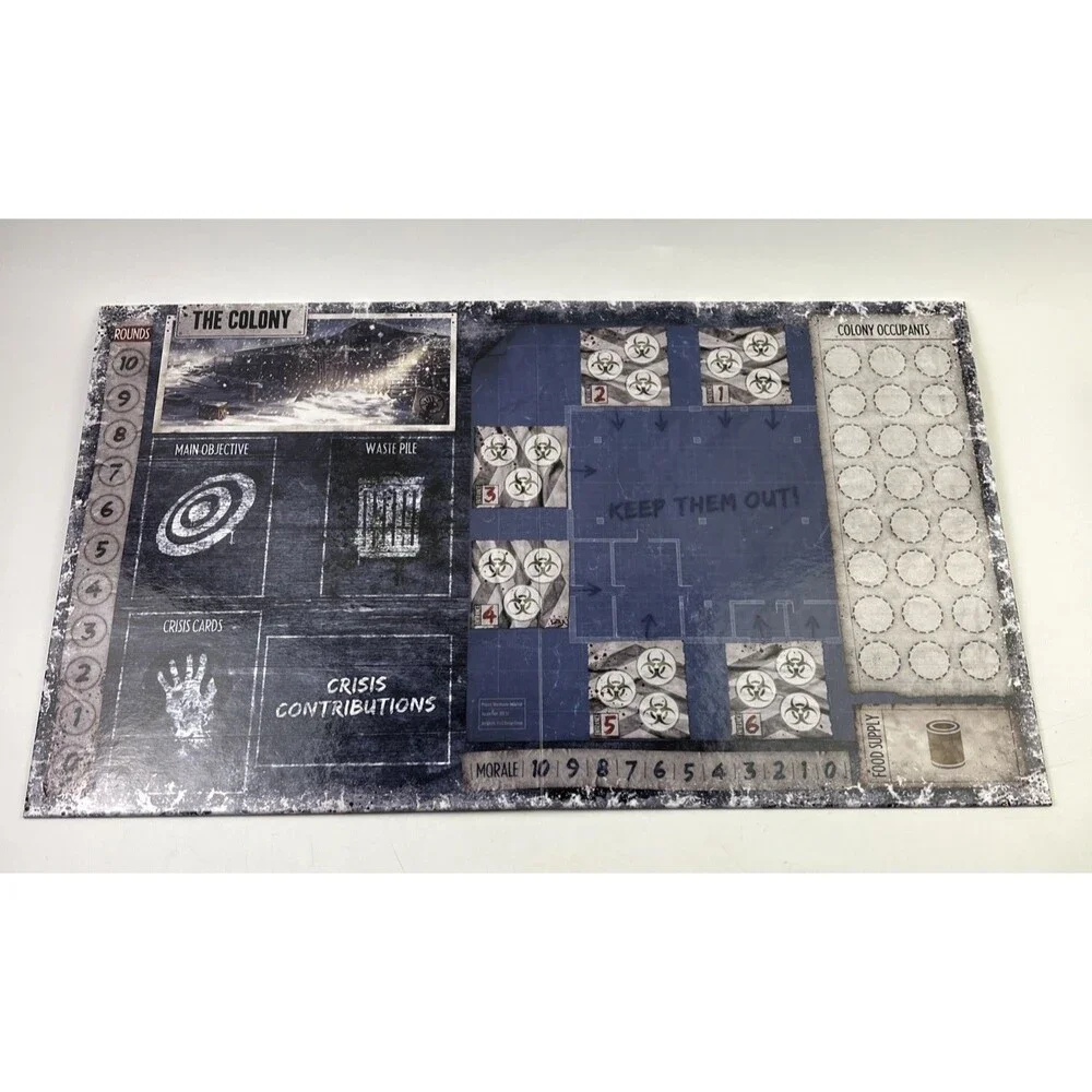 Dead of Winter Game Board for Age 14+ Complete-Great Condition!